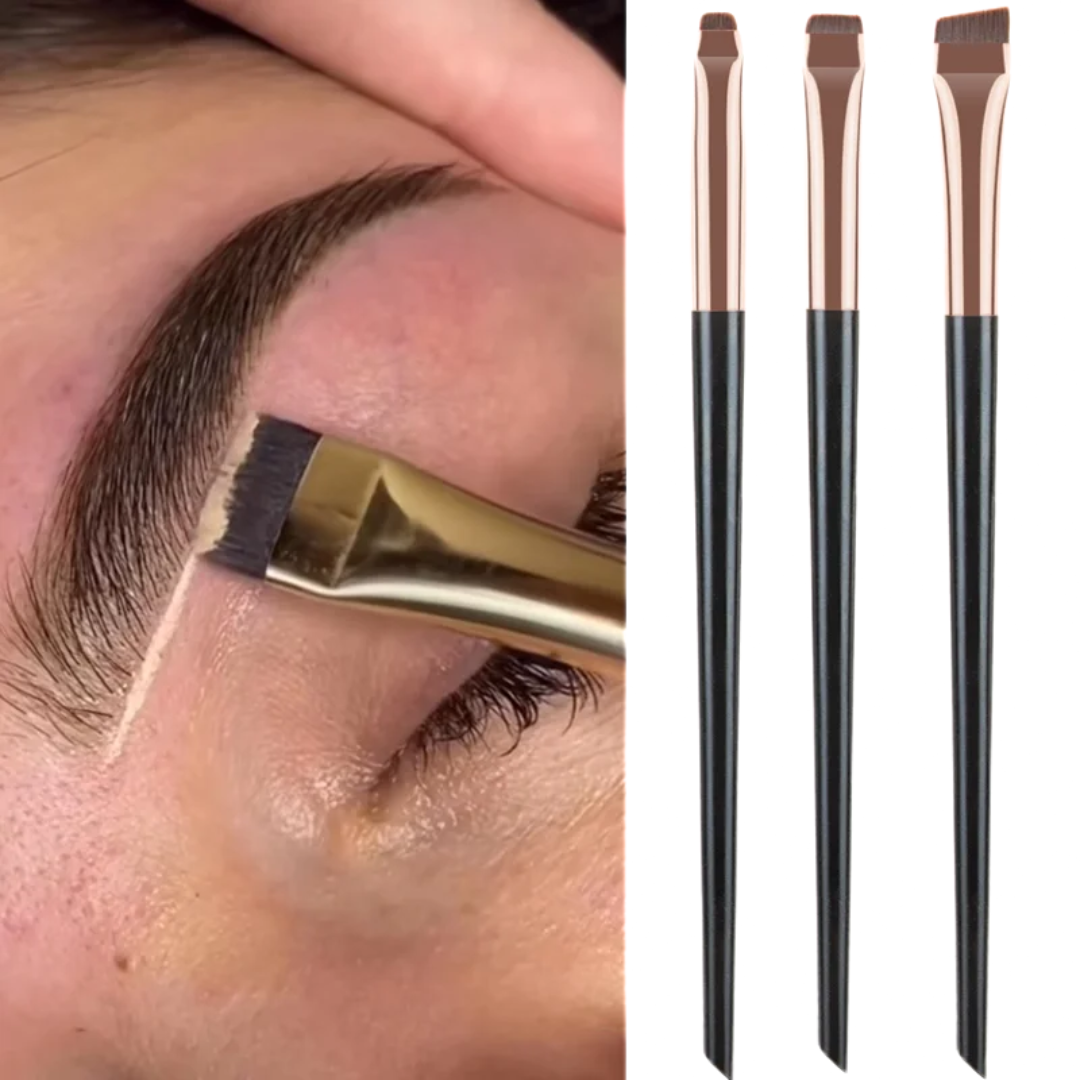 Blade Eyeliner and Eyebrow Makeup Brushes